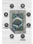 Nuh'un Gemisi Koleksiyonu Kaplumbağa Çiçek Desenli Art Deco Tarzı Vintage Halı,Çok Renkli Maksimalist Halı 4