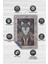 Nuh'un Gemisi Koleksiyonu Kurt, Çiçek Desenli Art Deco Tarzı Vintage Halı,Çok Renkli Maksimalist Halı 4