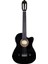 VC104THNCE Siyah Ince Kasa Elektro Klasik Gitar 1