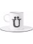 Harf (Ü) Tabaklı Kahve Fincanı 85 cc 1