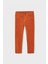 Erkek Çocuk Fitilli Slim Fit Basic Pantolon 537 Turuncu 2