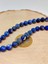 Lapis Taşı Faset Kesim Kolye 8mm (Klipsli) 5