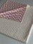 Krem Örgü Pembe Zigzag Poplin Pike 1