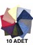 Naz Ipek 10'lu Set Kenarları Oyalı %100 Pamuklu Yazma 100X100CM Eşarp Toptan Dağıtmalık 1