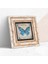 Kelebek Taş Duvar Tablosu Çerçeveli Duvar Dekoru Wall Art T1-220 1