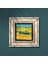 Van Gogh Mavi Arabalı Hasat Manzarası Taş Duvar Tablosu Çerçeveli Duvar Dekoru Wall Art T1-294 5