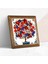 Nar Ağacı Taş Duvar Tablosu Ahşap Çerçeveli Duvar Dekoru Wall Art 25x25cm W1-03 2
