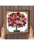 Nar Ağacı Taş Duvar Tablosu Ahşap Çerçeveli Duvar Dekoru Wall Art 25x25cm W1-03 4