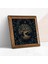 Hayat Ağacı Taş Duvar Tablosu Ahşap Çerçeveli Duvar Dekoru Wall Art 25x25cm W1-141 2