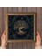 Hayat Ağacı Taş Duvar Tablosu Ahşap Çerçeveli Duvar Dekoru Wall Art 25x25cm W1-141 4