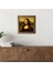 Leonardo da Vinci Mona Lisa Taş Duvar Tablosu Ahşap Çerçeveli Duvar Dekoru Wall Art 25x25cm W1-19 1
