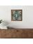 Hayat Ağacı Taş Duvar Tablosu Ahşap Çerçeveli Duvar Dekoru Wall Art 25x25cm W1-238 1