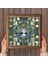 Hayat Ağacı Taş Duvar Tablosu Ahşap Çerçeveli Duvar Dekoru Wall Art 25x25cm W1-238 4