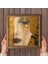 Gustav Klimt Altın Gözyaşları Taş Duvar Tablosu Ahşap Çerçeveli Duvar Dekoru Wall Art 25x25cm W1-27 4