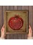 Bereket Duası Taş Duvar Tablosu Ahşap Çerçeveli Duvar Dekoru Wall Art 25x25cm W1-34 4