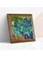 Vincent van Gogh İrisler Taş Duvar Tablosu Ahşap Çerçeveli Duvar Dekoru Wall Art 25x25cm W1-66 2