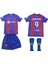 Çocuk Barcelona Lewandowski Forması + Şort+Çorap 3lü Set 1