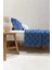 Sitra Lacivert Çift Kişilik Püsküllü Yatak Örtüsü 230x250 2 Yastık 50x70 5034 1