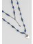 Selçuklu Yıldızı 84 cm Gümüş Lapis Taşlı Erkek Kolye 1