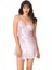 Aria's Closet Pembe Kısa Saten Gecelik 2