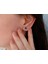 Pırlanta ve Oval Safir Taşlı Anturaj Küpe 2