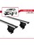 Honda Jazz / Fit (Gk) 2013-2019 Arası ile Uyumlu Ace-4 Ara Atkı Tavan Barı Gri 3