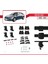 Volvo V40 1995-2012 Arası ile Uyumlu Ace-4 Ara Atkı Tavan Barı Siyah 5