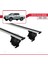 Toyota Hilux (AN130) 2015 ve Sonrası ile Uyumlu Ace-4 Ara Atkı Tavan Barı Gri 3