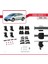 Honda Insight Iı 2009-2014 Arası ile Uyumlu Ace-4 Ara Atkı Tavan Barı Gri 5