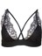 Siyah Daisy Fides Dantelli Bralet 1