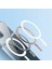 Apple iPhone 14 Pro Max Kılıf Magsafe Wireless Kablosuz Şarj Destekli Sert Kristal Şeffaf Darbe Emici Kapak (Tacsafe) 4