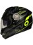 Motosiklet Kaskı Ce Onaylı Full Face Abs Materıal Güneş Vizörlü Kask Fr 913 Evo Yellow 2