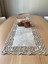 Bej (Koyu Krem) Süet Kumaş Runner Dikdörtgen Masa Boyu 40X140CM 1