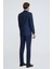 Erkek Lacivert Yelekli Slim Fit Damatlık 5