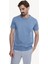 Erkek Bisiklet Yaka Pamuklu Regular Fit T-shirt 2
