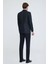 Erkek Siyah Yelekli Şal Yaka Slim Fit Damatlık 5