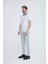 Erkek Krem Polo Yaka T-shirt 4