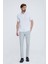 Erkek Beyaz Polo Yaka T-shirt 3