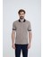 Erkek Kahverengi Polo Yaka T-shirt 1