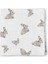 2'li Müslin Bebek Örtüsü Iconıque Lapin Gri Tavşan Desen & Chaton Kedi Desen 100X100 3