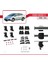 Honda Insight Iı 2009-2014 Arası ile Uyumlu Ace-4 Ara Atkı Tavan Barı Gri 5