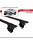 Ford Ranger 2011-2022 Arası ile Uyumlu Ace-4 Ara Atkı Tavan Barı Siyah 3