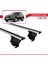 Toyota Rav 4 (XA40) 2013-2018 Arası ile Uyumlu Ace-4 Ara Atkı Tavan Barı Gri 3