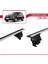 Toyota Rav 4 (XA40) 2013-2018 Arası ile Uyumlu Ace-4 Ara Atkı Tavan Barı Gri 4