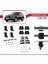 Toyota Rav 4 (XA40) 2013-2018 Arası ile Uyumlu Ace-4 Ara Atkı Tavan Barı Gri 5