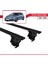 Toyota Auris / Corolla (E180) 2012-2018 Arası ile Uyumlu Ace-4 Ara Atkı Tavan Barı Siyah 3
