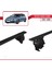 Toyota Auris / Corolla (E180) 2012-2018 Arası ile Uyumlu Ace-4 Ara Atkı Tavan Barı Siyah 4
