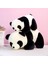 Peluş Oyuncak Sevimli Peluş Panda Bebek Yastık 40CM (Yurt Dışından) 4