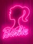 Barbie Silüet LED Neon 1