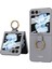 Galaxy Z Flip 5 Kılıf Kıpta Yüzüklü Flip Sert Kılıf 1